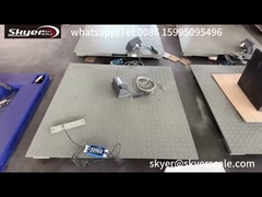 अच्छी गुणवत्ता वाली स्टील 1.2mx1.2m प्लेटफार्म 3 टन भारी शुल्क वजन माउस विरोधी प्लेट के साथ