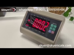 YH T7+E याओहुआ एलईडी तौल सूचक XK3190 A27E प्लेटफार्म पैमाने सूचक Timbangan