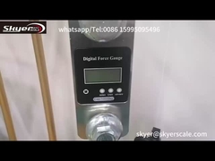 वायरलेस तनाव लोड सेल 1t से 500 t तक समुद्री क्रेन और पानी बैग के लिए डेविट वजन परीक्षण