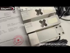 औद्योगिक बेंच तराजू के लिए Zemic L6E3 100kg सेंसर लोड सेल