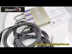 IP67 शीयर बीम ज़ेमिक H8C-500kg लोड सेल मिश्र धातु स्टील सेंसर प्लेटफॉर्म वजन C3 सेंसर