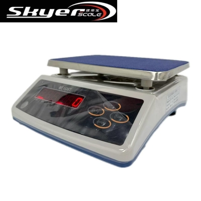 गुणवत्ता  30kg Digital Weighing Scale With LCD Stainless Steel Pan कारखाना