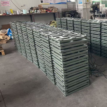 गुणवत्ता  60*80 Digital Electronic 150kg/500kg Carbon Steel Bench Postal Platform Scale  100kg 150kg 300kg 500kg कारखाना