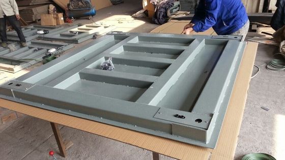 1.5x1.5 मी 3 टी एंटी - माउस लो प्रोफाइल फ़्लोर स्केल