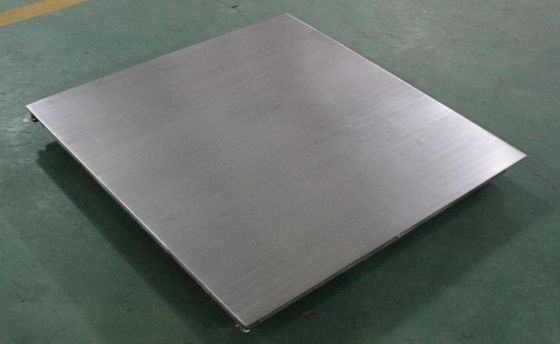 1.5x2m 3T इलेक्ट्रॉनिक ब्रश स्टेनलेस स्टील प्लेटफ़ॉर्म स्केल