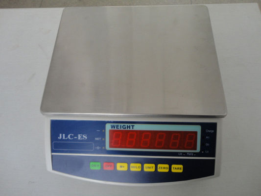 15kg 30kg डिजिटल ग्रीन एलईडी डिस्प्ले मूल्य की गणना स्केल