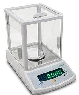 स्टेनलेस स्टील प्लाटर के साथ 300g 1mg इलेक्ट्रॉनिक बैलेंस स्केल