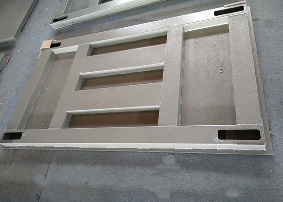 1.2 × 2 मी 5 टन कार्बन स्टील प्लेटफ़ॉर्म फ़्लोर वजनी तराजू