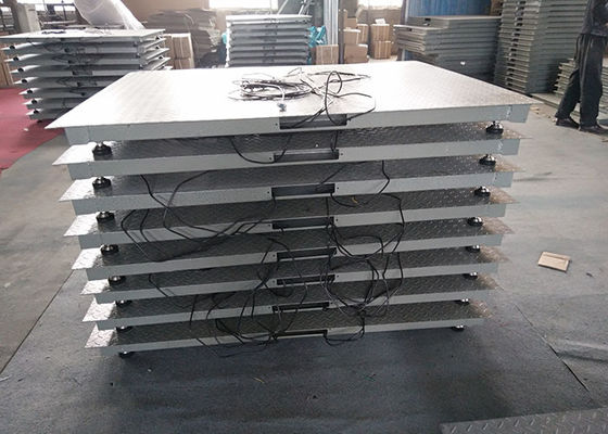 3T 5T ​​सिंगल डेक एलईडी / एलसीडी डिस्प्ले फ्लोर वेटिंग स्केल