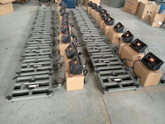एलईडी डिस्प्ले इंडिकेटर के साथ 600x450mm 300 किग्रा इलेक्ट्रिक प्लेटफॉर्म वजनी बेंच स्केल