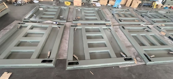 एकल डेस्क 1.2x1.2m-3t गड्ढे रहित डिजिटल वेजिंग वेज इलेक्ट्रॉनिक प्लेटफॉर्म फ्लोर वेज