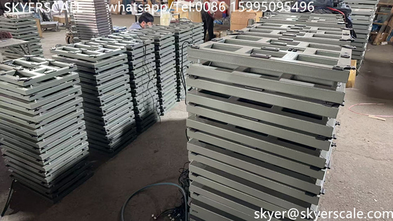 डिजिटल 60x80cm 600kg इलेक्ट्रॉनिक स्केल कार्बन स्टील व्यक्तिगत वजन स्केल मंजिल बेंच डाक मंच स्केल