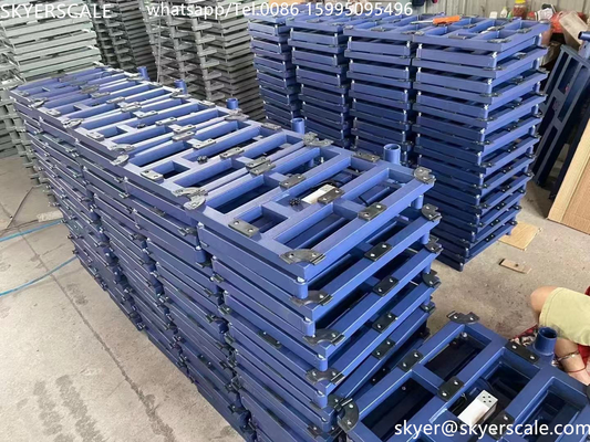डिजिटल 40x50cm 100kg इलेक्ट्रॉनिक स्केल कार्बन स्टील व्यक्तिगत वजन स्केल फर्श बेंच डाक मंच स्केल