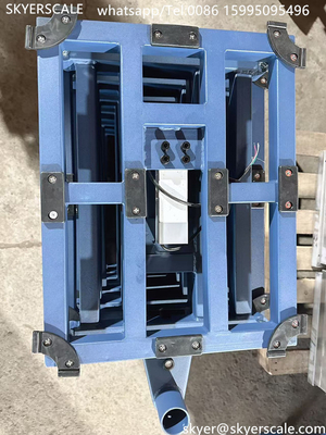 डिजिटल 40x50cm 100kg इलेक्ट्रॉनिक स्केल कार्बन स्टील व्यक्तिगत वजन स्केल फर्श बेंच डाक मंच स्केल