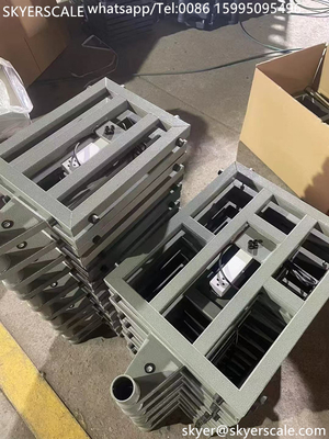इलेक्ट्रॉनिक बेंच वजन पैमाने 50x40cm 250kg A12E वजन संकेतक के साथ