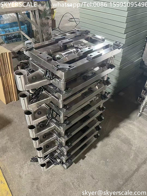 इलेक्ट्रॉनिक बेंच वजन पैमाने 50x40cm 250kg A12E वजन संकेतक के साथ