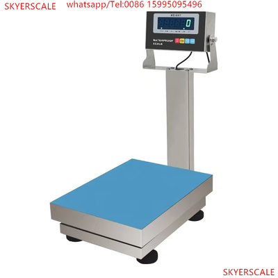 गोदाम 600x700 800kg स्टेनलेस स्टील Inox प्लेटफार्म स्केल