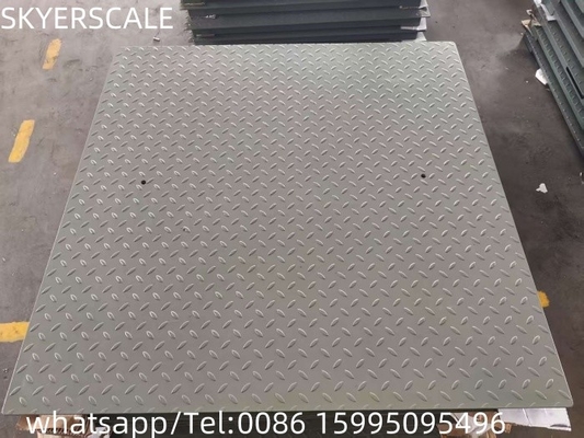 वेजिंग प्लेटफॉर्म स्केल डिजिटल वेजिंग 1.2x1.2m 1 टन-3 टन फर्श स्केल