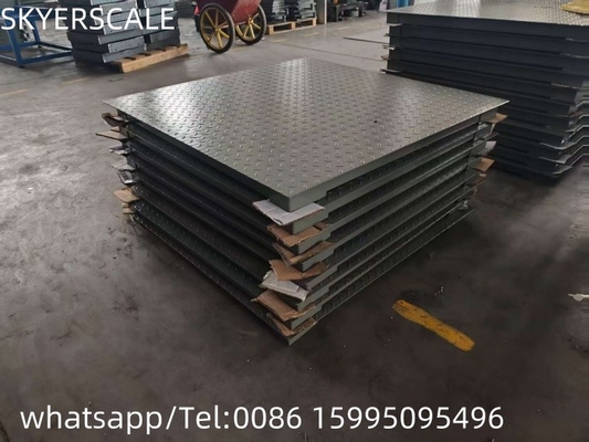वेजिंग प्लेटफॉर्म स्केल डिजिटल वेजिंग 1.2x1.2m 1 टन-3 टन फर्श स्केल