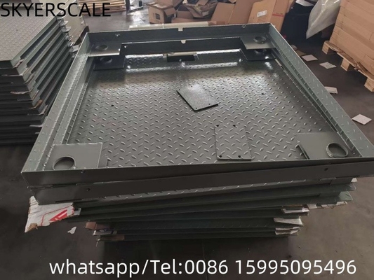 वेजिंग प्लेटफॉर्म स्केल डिजिटल वेजिंग 1.2x1.2m 1 टन-3 टन फर्श स्केल