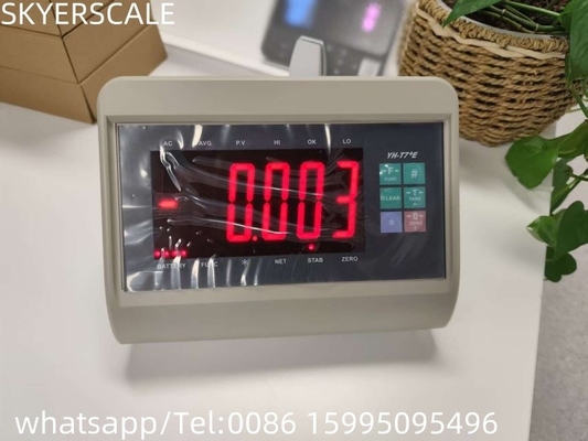 YH T7+E याओहुआ एलईडी तौल सूचक XK3190 A27E प्लेटफार्म पैमाने सूचक Timbangan