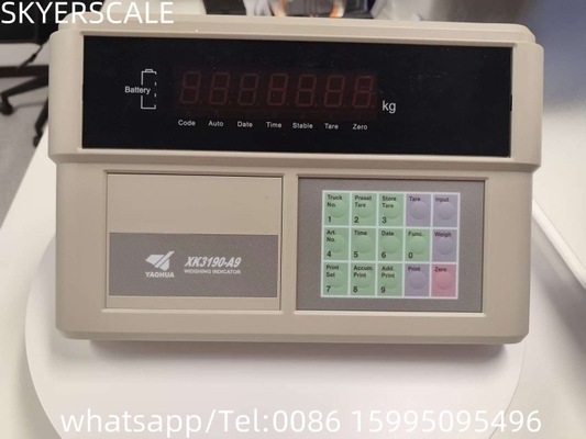 इलेक्ट्रॉनिक वेजिंग इंडिकेटर Xk3190 A9 प्रिंटर के बिना वेजिंग इंडिकेटर