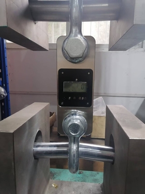 वायरलेस तनाव लोड सेल 1t से 500 t तक समुद्री क्रेन और पानी बैग के लिए डेविट वजन परीक्षण
