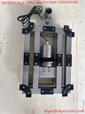 SKYERSCALE 30x40cm प्लेटफार्म स्केल 60kg 304 स्टेनलेस स्टील प्लेटफार्म औद्योगिक बेंच स्केल