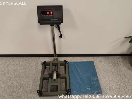 हल्के स्टील औद्योगिक वर्ग मंच सेट बेंच स्केल 350kg 40x50cm