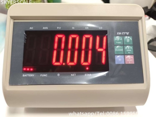Xk3190 T7+E भार संकेतक Rs232 केबल इंटरफेस के साथ YAOHUA YH-T7+E