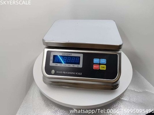 पनरोक IP68 वर्ग वजन तराजू 15kg क्षमता