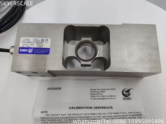 Zemic BM6G-C3-100kg-3B IP68 वाटरप्रूफ OIML लोड सेल सेंसर