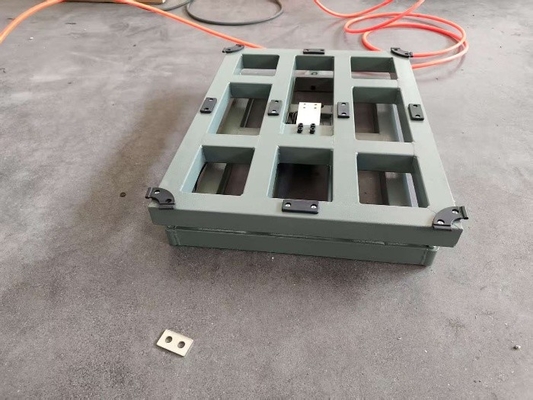 60x60cm 300kg पोर्टेबल बेंच स्केल वजन कार्बन स्टील प्लेटफॉर्म स्केल