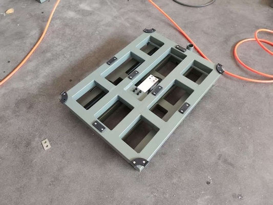 डिजिटल कार्बन स्टील 50x50xm 500kg प्लेटफार्म स्केल A12E वजन सूचक के साथ बेंच स्केल