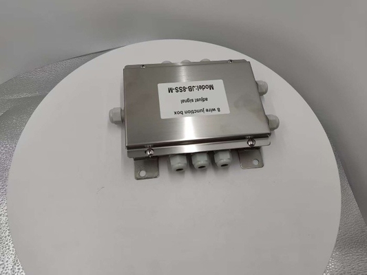 स्टेनलेस स्टील 8 लाइन समायोजित सिग्नल योग बॉक्स कनेक्ट 8pcs लोड सेल ट्रक तराजू के लिए