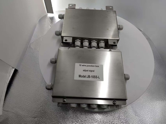 वाटरप्रूफ ग्रेड IP67 स्टेनलेस स्टील जंक्शन बॉक्स 10 वेजब्रिज के लिए तार