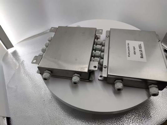 वाटरप्रूफ ग्रेड IP67 स्टेनलेस स्टील जंक्शन बॉक्स 10 वेजब्रिज के लिए तार