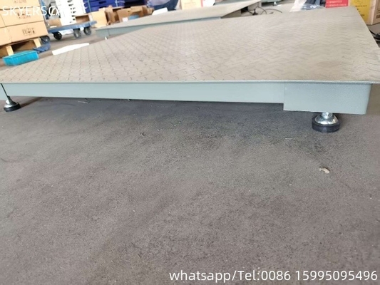 1.2x2m 3t डिजिटल औद्योगिक कार्बन स्टील प्लेटफार्म फर्श तराजू