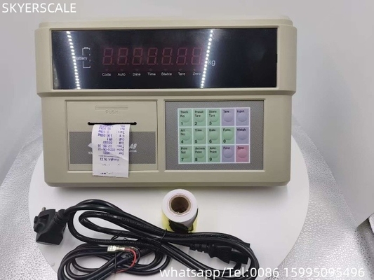 XK390 A9P वजन सूचक 220V वोल्टेज के साथ वजन तराजू के लिए