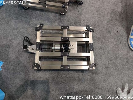 फैक्टरी 304 पूर्ण स्टेनलेस स्टील 400x500 मिमी 300 किलोग्राम वाटरप्रूफ IP67 प्लेटफॉर्म स्केल