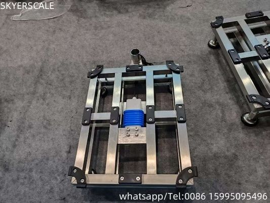 500 किलोग्राम स्टेनलेस स्टील 500x600 मिमी प्लेटफॉर्म स्केल डिजिटल बेंच वेजिंग वेज