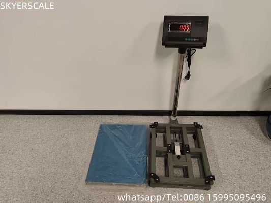 विश्वसनीय प्लेटफार्म स्केल 400x500mm 300kg बेंच वजन स्केल वेयरहाउस स्केल