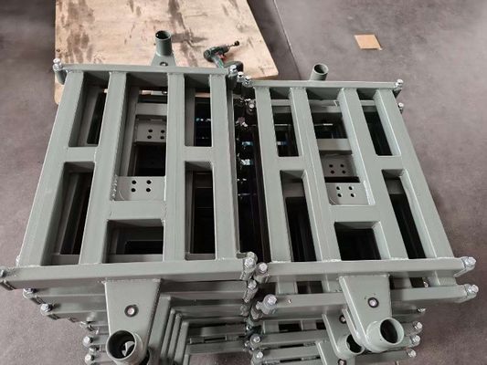 डिजिटल कार्बन स्टील प्लेटफार्म स्केल 40x50cm 300kg बेंच स्केल A12E वजन सूचक के साथ