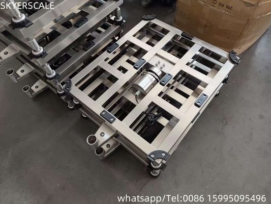 डिजिटल बेंच स्केल जलरोधक स्टेनलेस स्टील 500x600 मिमी 500kg वजन प्रिंट स्केल एलईडी इलेक्ट्रॉनिक संकेतक