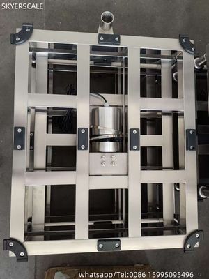 स्टेनलेस स्टील जलरोधक 600x800cm 500kg उच्च सटीकता औद्योगिक डिजिटल इलेक्ट्रॉनिक बेंच प्लेटफॉर्म स्केल