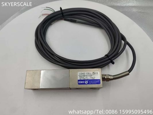 ZEMIC 1 टन 2t H8C C3 वर्ग कतरनी बीम लोड सेल OIML NETP वजन के लिए