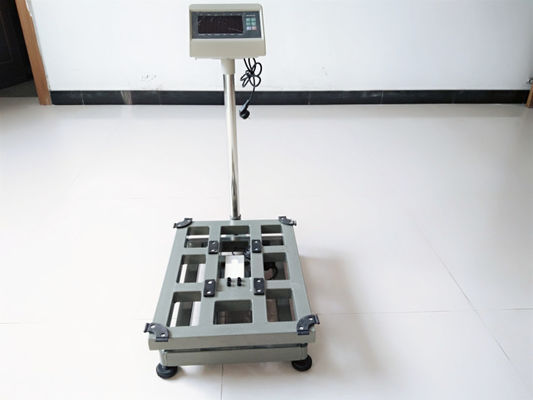 300kg 600lb एलईडी डिस्प्ले बेंच वेटिंग प्लेटफॉर्म स्केल्स