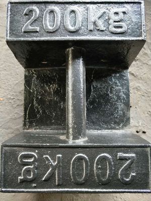 ढलाई लोहे का अंशांकन परीक्षण भार