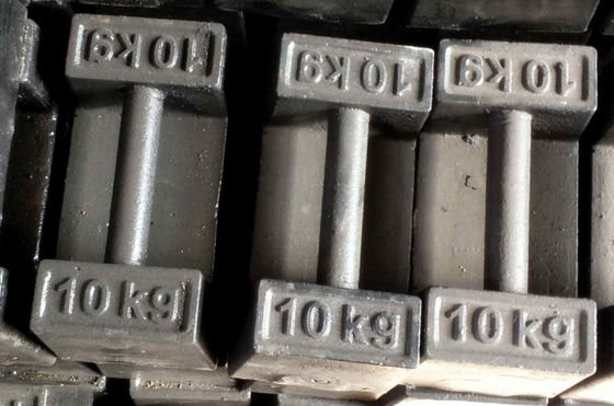 क्रेन के लिए 500 किग्रा एम 1 20 किग्रा 10 किग्रा कच्चा लोहा परीक्षण वजन, लिफ्ट वजन के लिए कच्चा लोहा वजन;