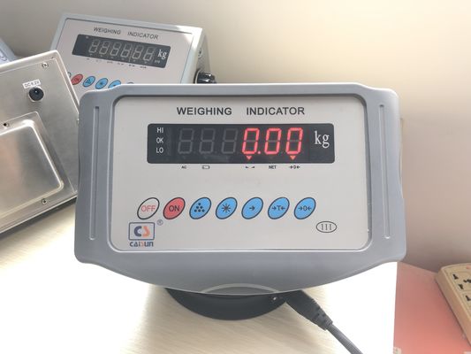 प्लास्टिक हाउसिंग 6 - डिजिट एलईडी वजनी स्केल संकेतक